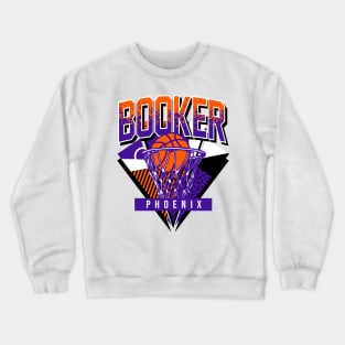 Booker Retro Phoenix Basketball Throwback Crewneck Sweatshirt